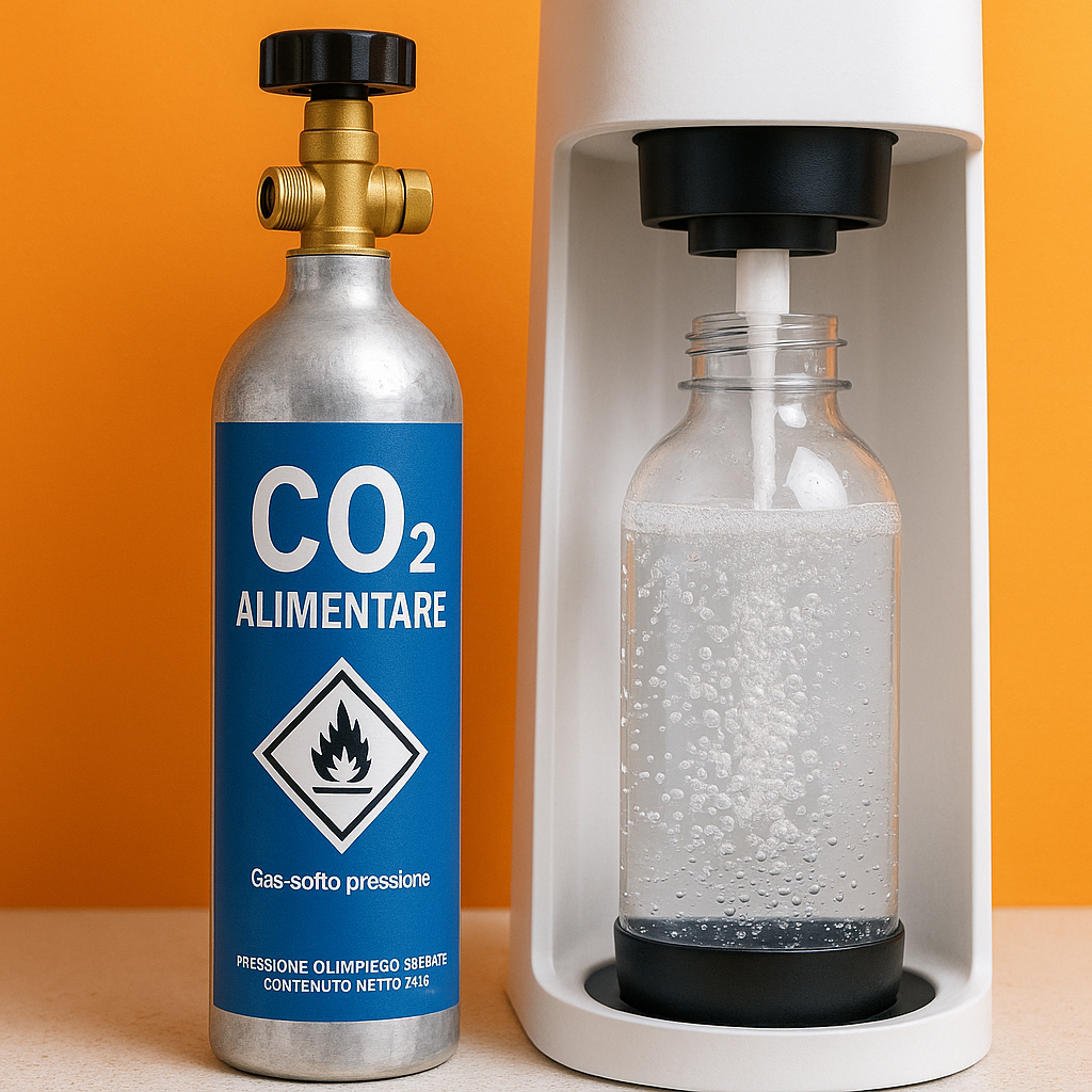 Ricarica CO₂ vicenza ricarica gasatore co2 vicenza